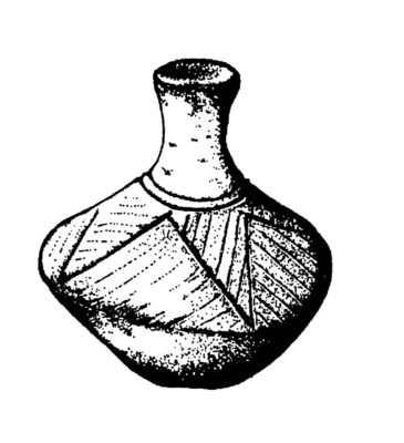 Archeologický nález štěrchátka z doby bronzové.