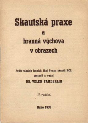 Titulní stránka vydání z roku 1938 je převzatá z webu skautska-literatura.skauting.cz.
